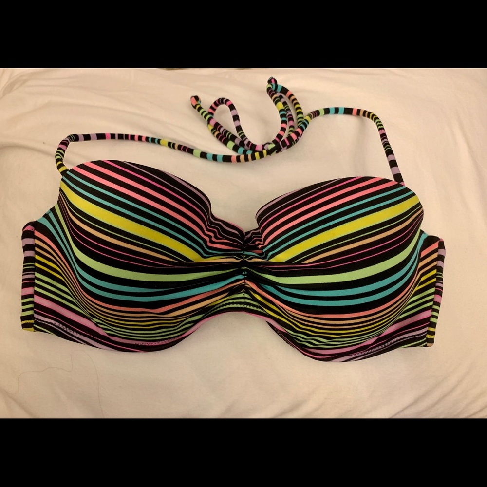 Victoria’s Secret padded bandeau bikini top
